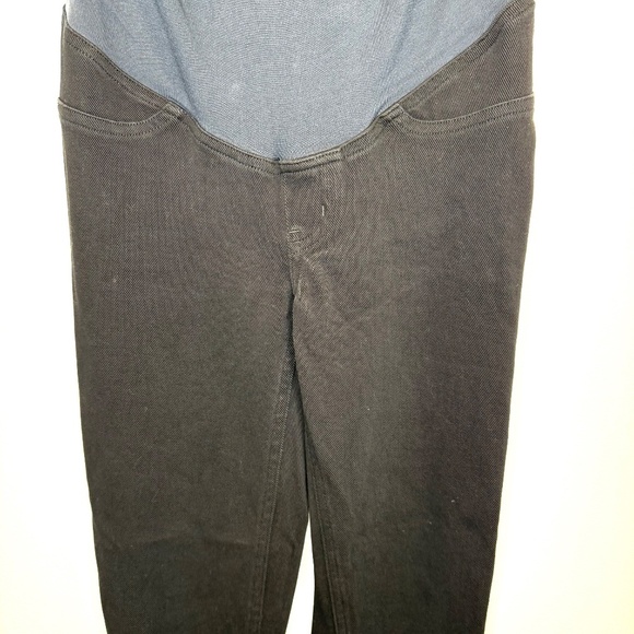 SPANX Mama Ankle Jean-ish Black Maternity Leggings Size Small - Picture 8 of 14